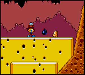 Play James Pond 3: online - Classic Nintendo SNES game screenshot