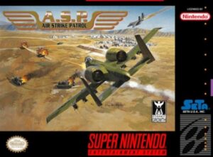A.S.P. Air Strike Patrol SNES box art