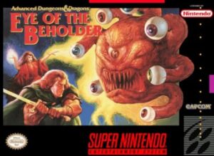 Advanced Dungeons & Dragons: Eye of the Beholder SNES box art