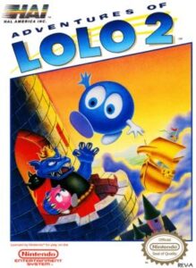 Adventures of Lolo 2 NES box art