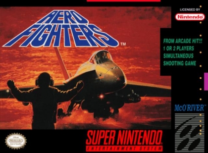 Aero Fighters SNES box art