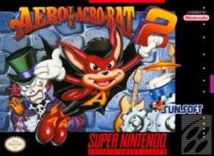Aero the Acro-Bat 2 SNES box art