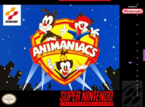 Animaniacs SNES box art