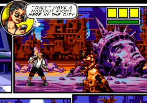 Comix Zone Genesis box art