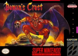 Demon's Crest SNES box art