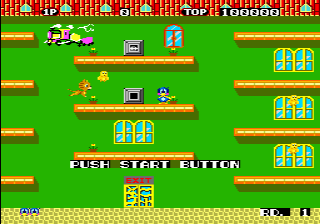 Flicky Genesis box art