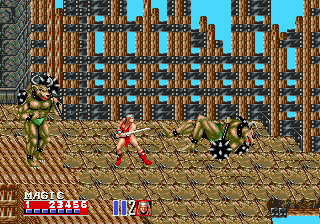 Golden Axe II Genesis box art