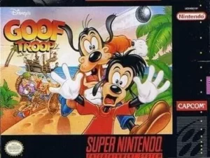 Goof Troop SNES box art