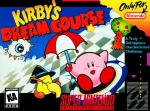 Kirby's Dream Course SNES box art