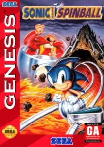 Sonic Spinball Genesis box art